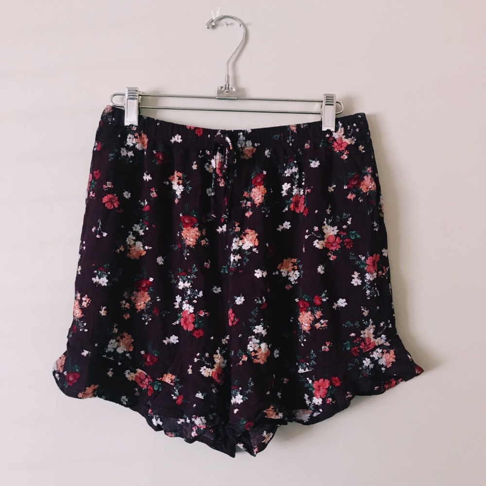 flow floral shorts